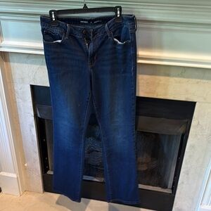 Old Navy Indigo Boot-Cut Jeans. Worn several times.  Listing # 12104